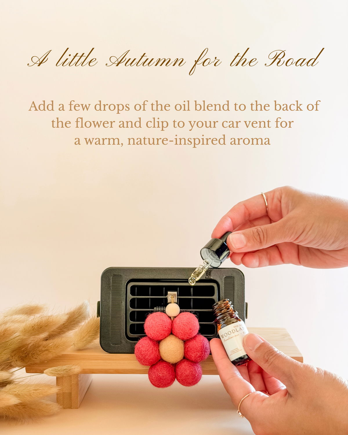 Autumn Flower Car Diffuser Bundle