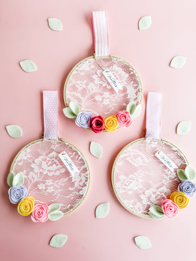 Blush Bloom Keepsake Hoop