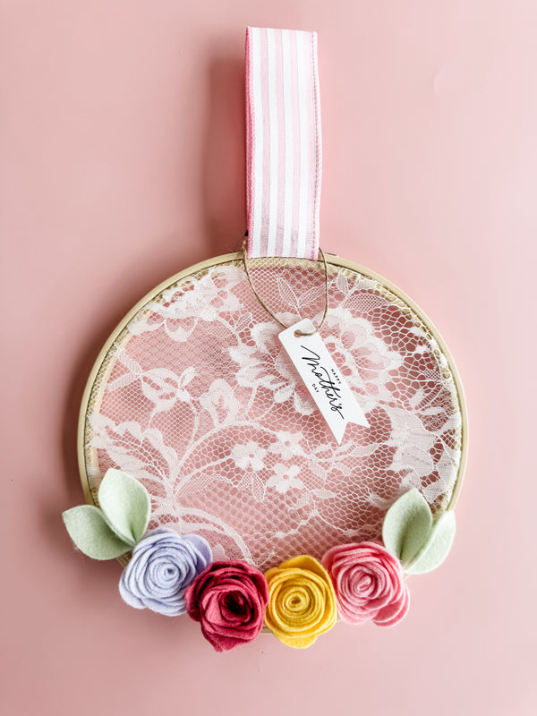 Blush Bloom Keepsake Hoop