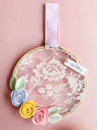 Blush Bloom Keepsake Hoop