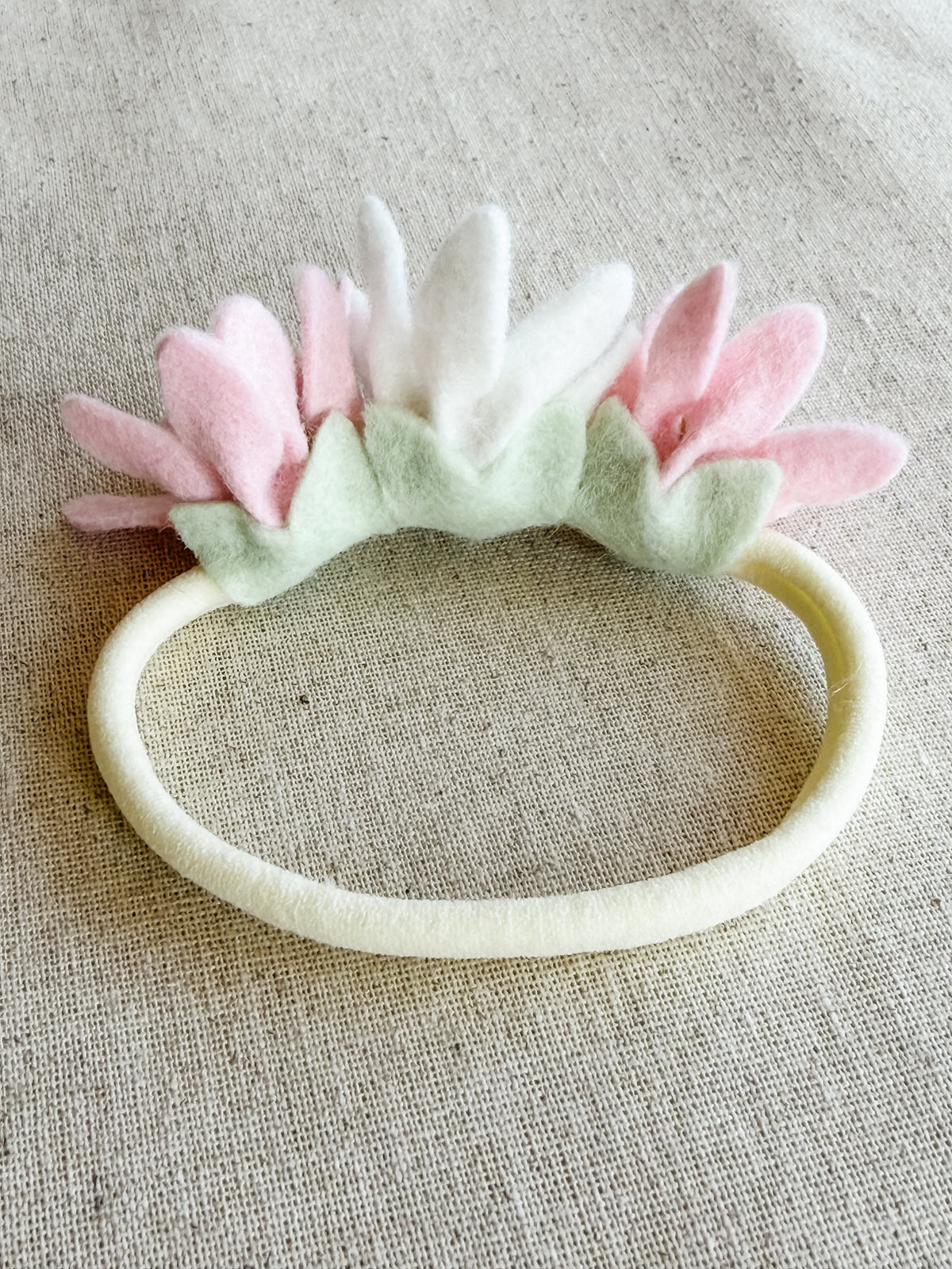 Pastel Daisy Trio Headband