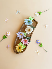 Pastel Daisy Hair Clip