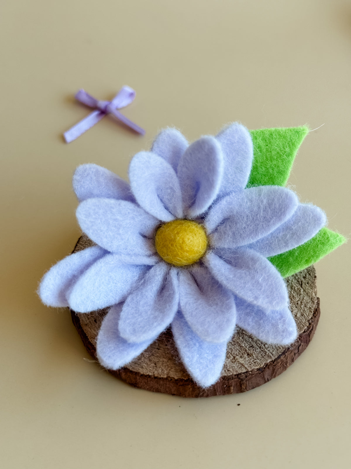 Pastel Daisy Hair Clip