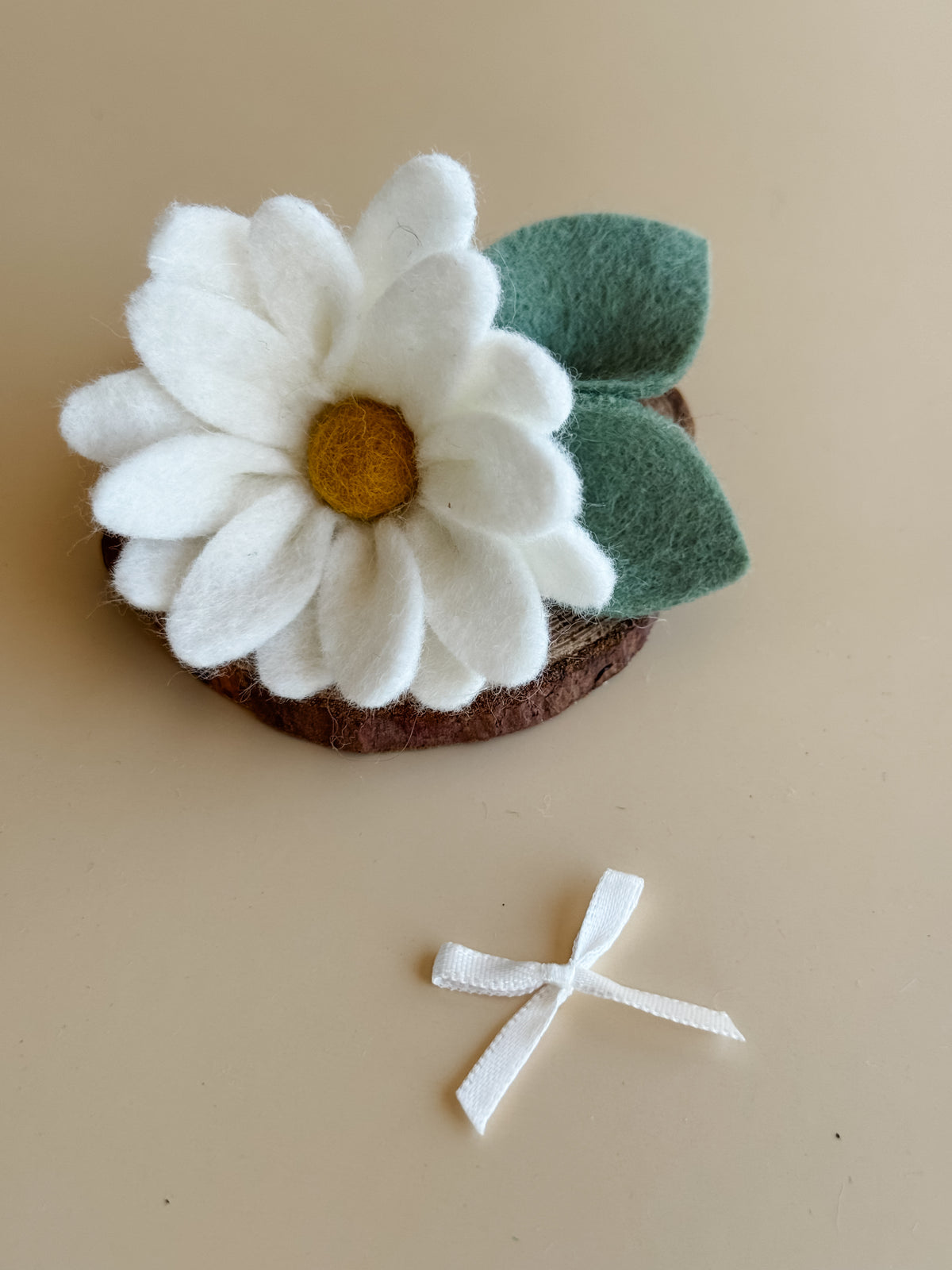 Pastel Daisy Hair Clip