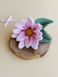 Pastel Daisy Hair Clip