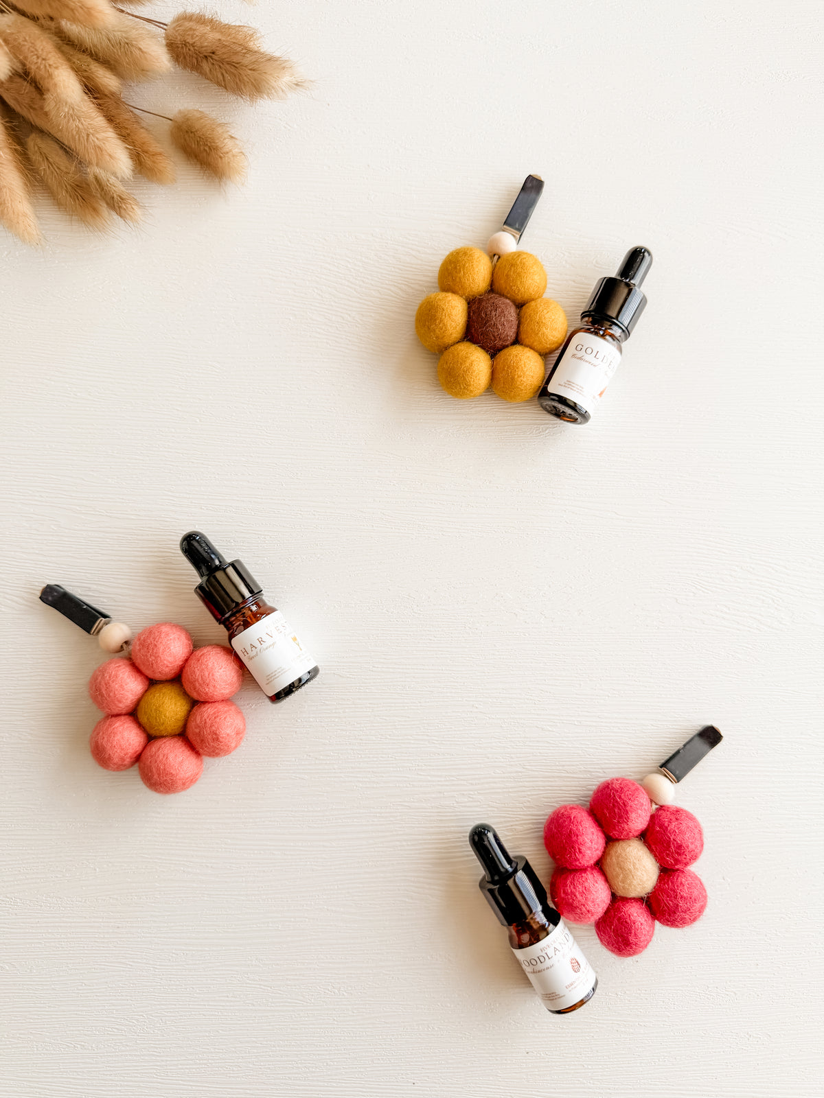 Autumn Flower Car Diffuser Bundle