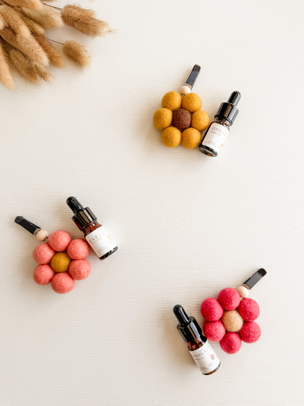 Autumn Flower Car Diffuser Bundle
