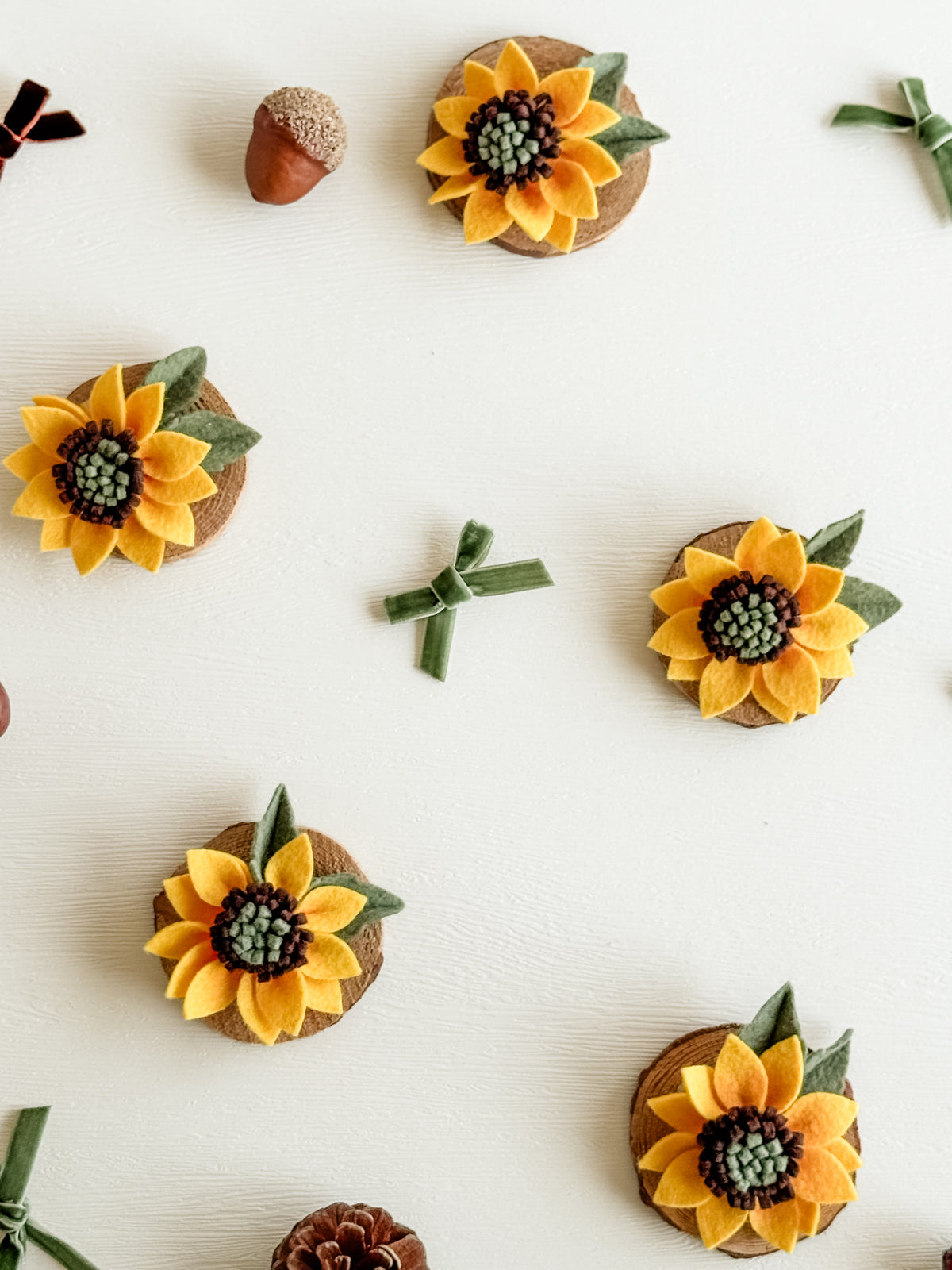 Sunflower Hair Clip