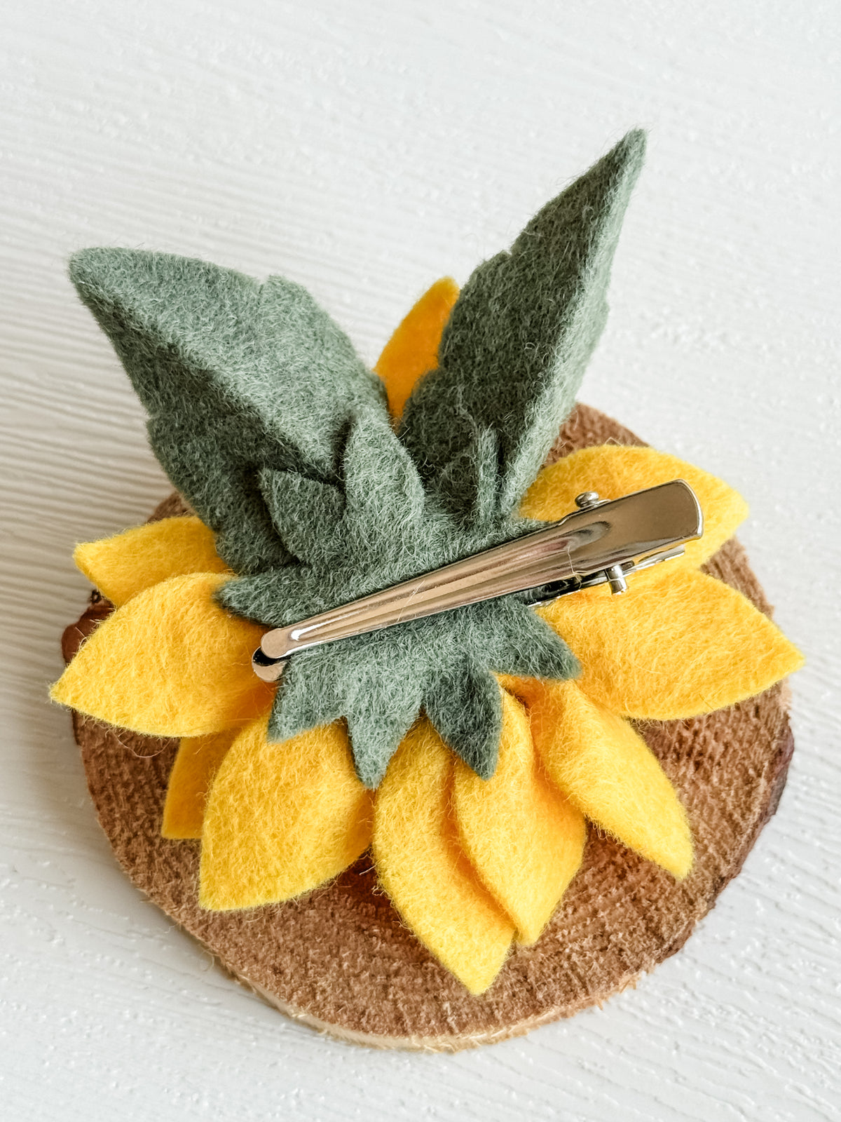 Sunflower Hair Clip