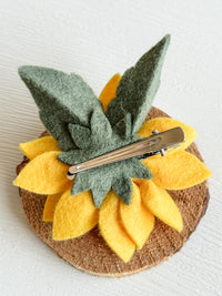 Sunflower Hair Clip