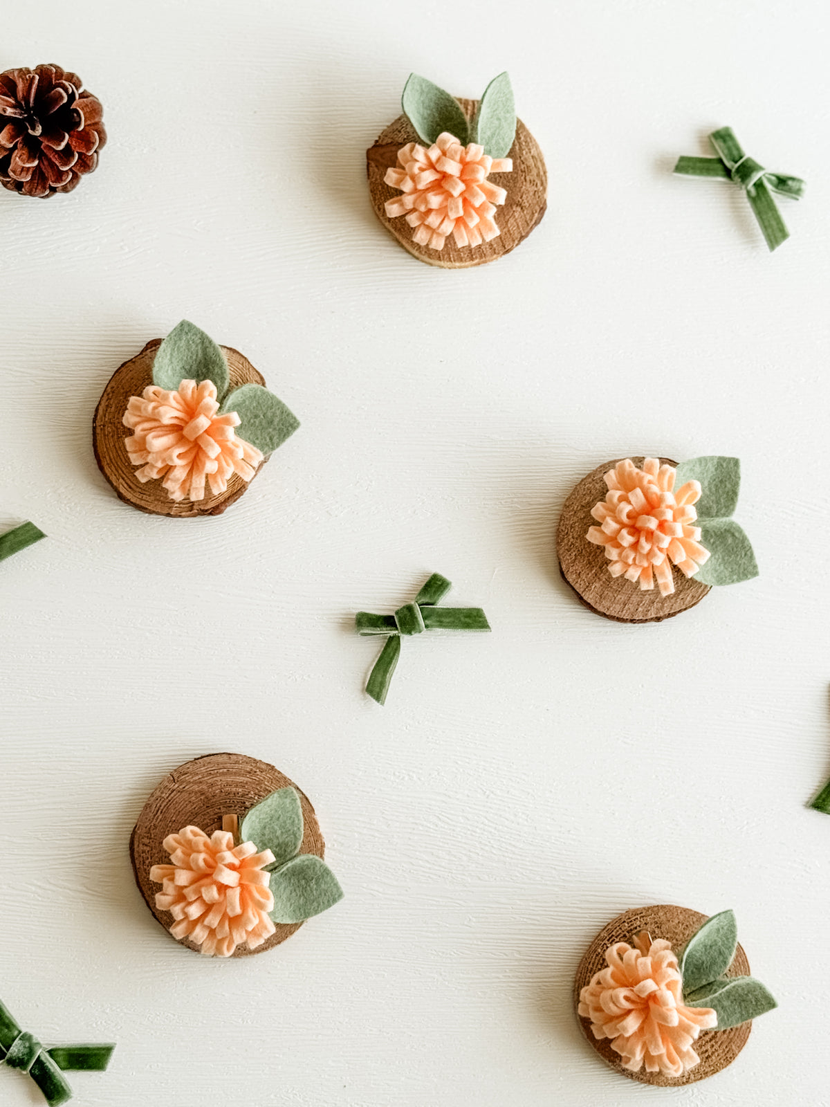 Chrysanthemum Hair Clip