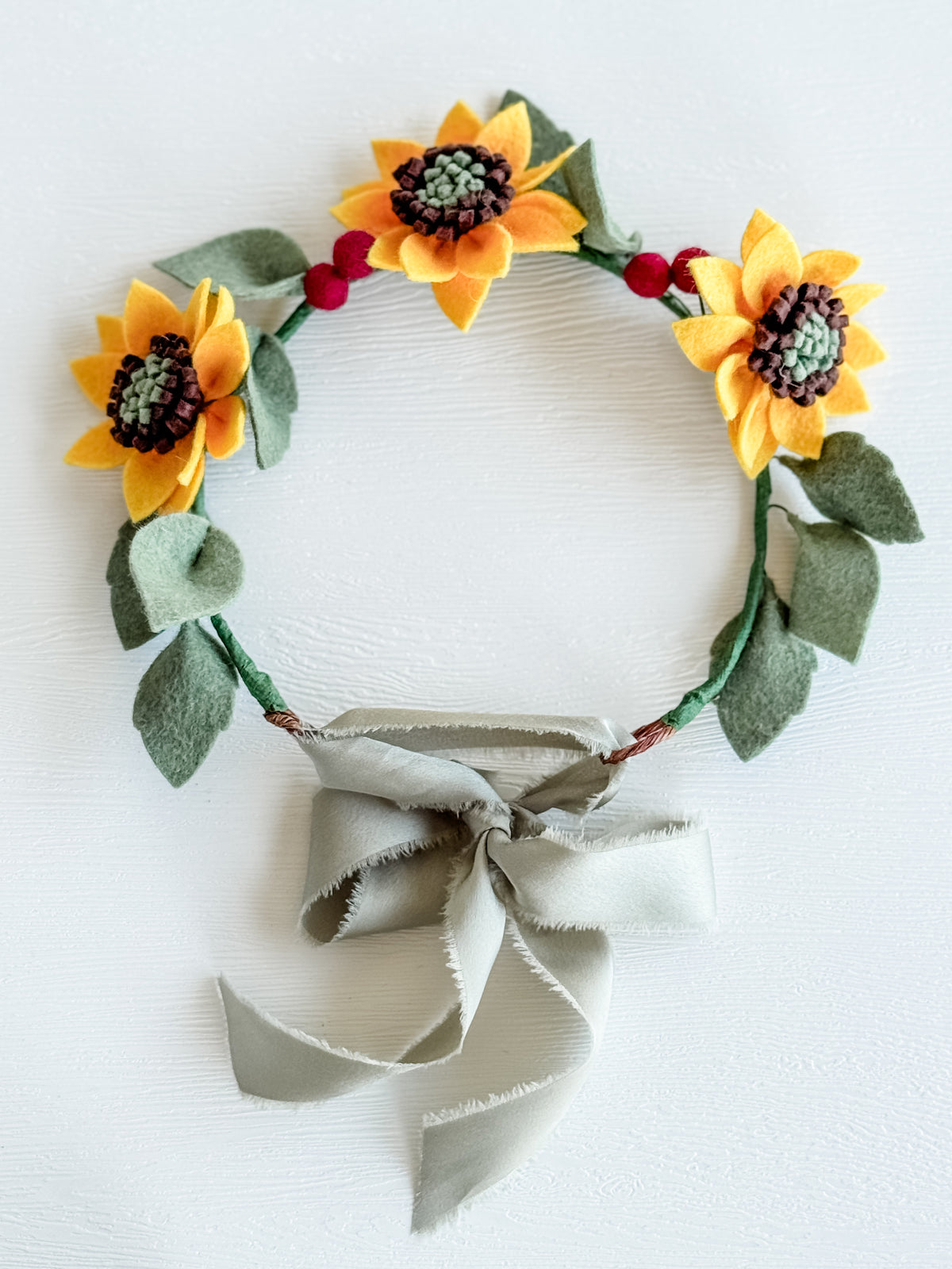 Sunflower Halo Flower Crown