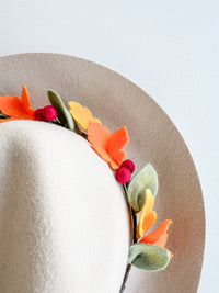 Fall Leaves Flower Crown