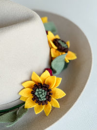 Sunflower Halo Flower Crown