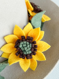 Sunflower Halo Flower Crown
