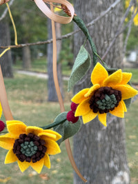 Sunflower Halo Flower Crown