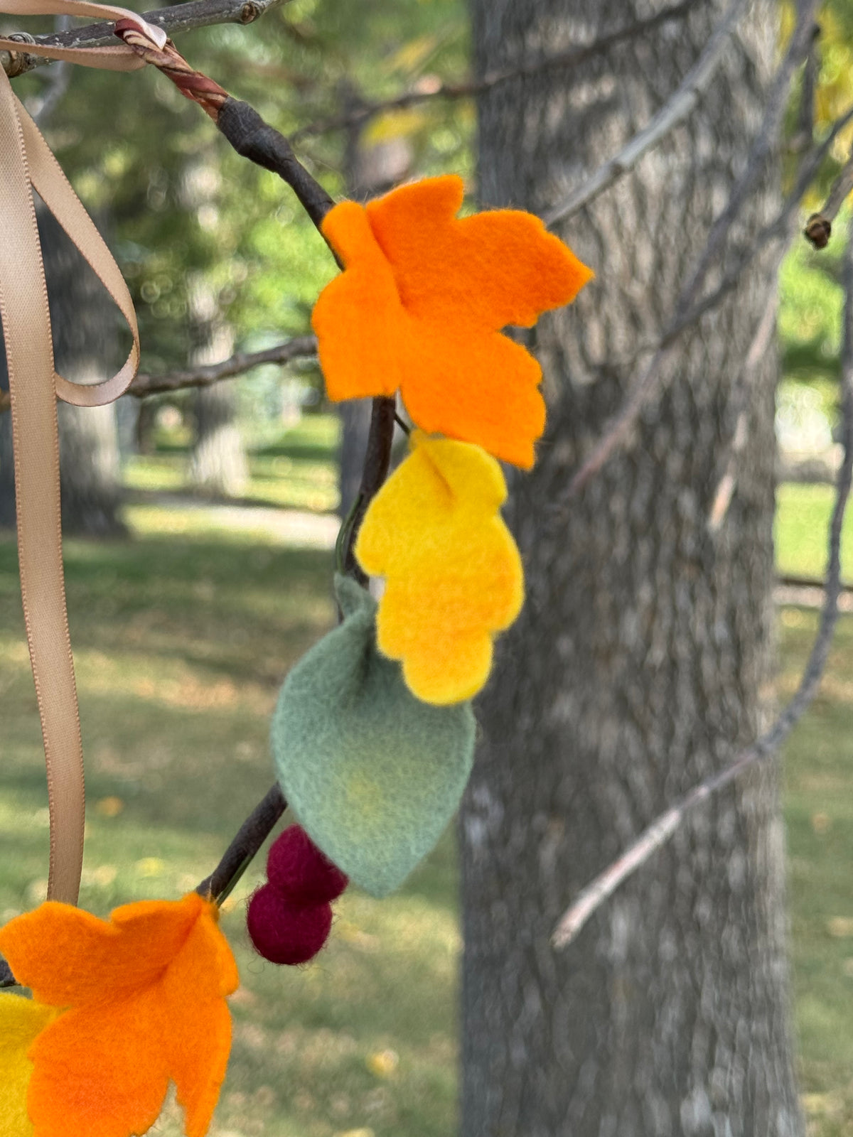 Fall Leaves Flower Crown