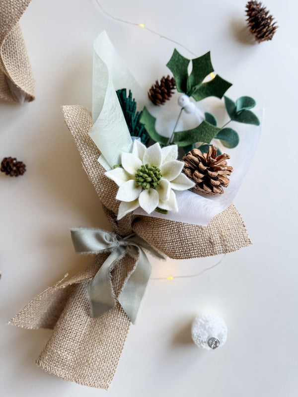 Poinsettia Holiday Bouquet