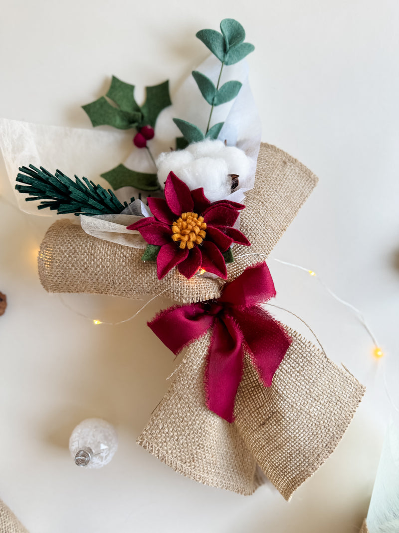 Poinsettia Holiday Bouquet